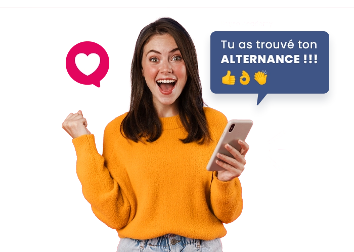 recevoir des offres d'alternance